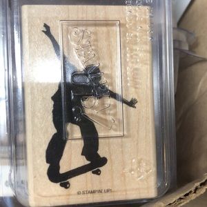 Stampin' Up! Skate Boarder Stamp